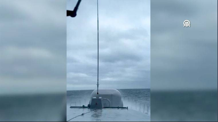 MSB Karadeniz'deki mayın gözetleme faaliyeti görüntülerini paylaştı - Resim: 19